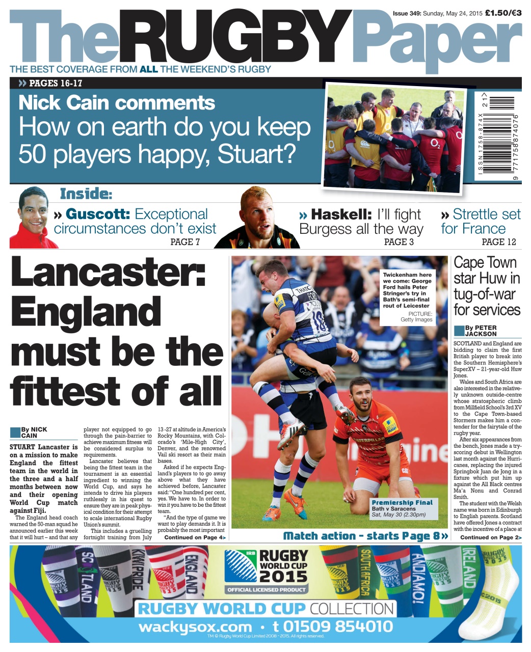 The Rugby Paper Preview Pages