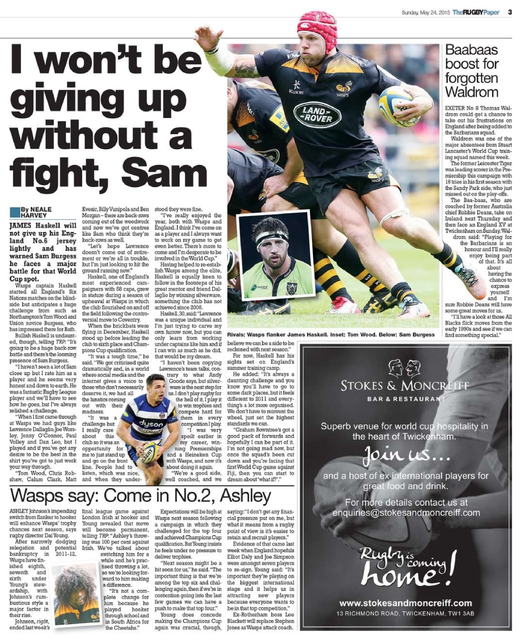 The Rugby Paper Preview Pages