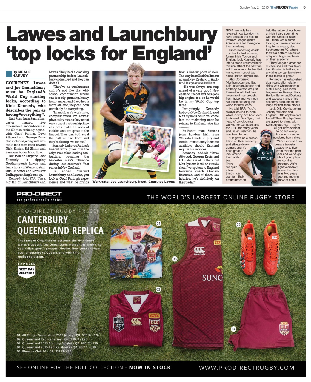The Rugby Paper Preview Pages