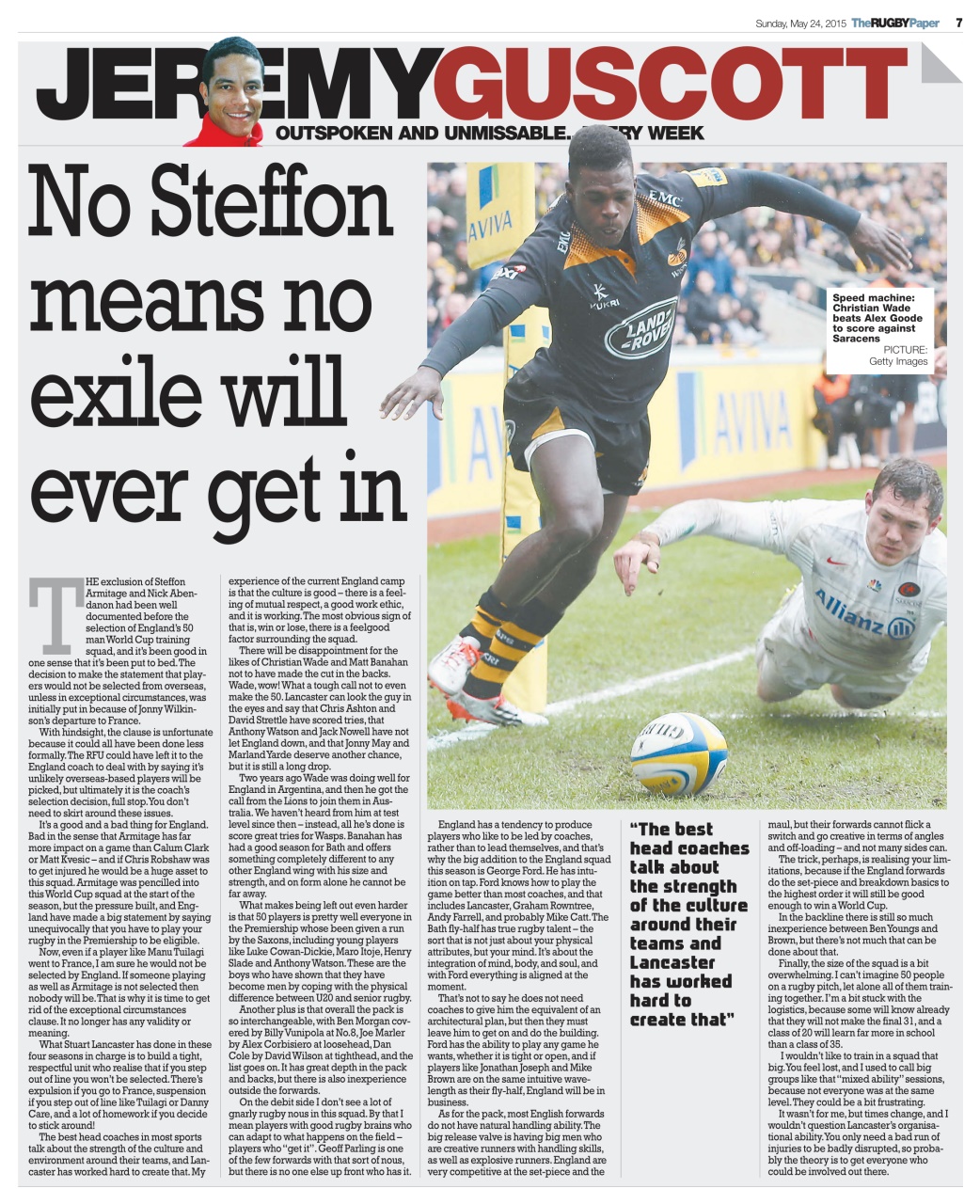 The Rugby Paper Preview Pages