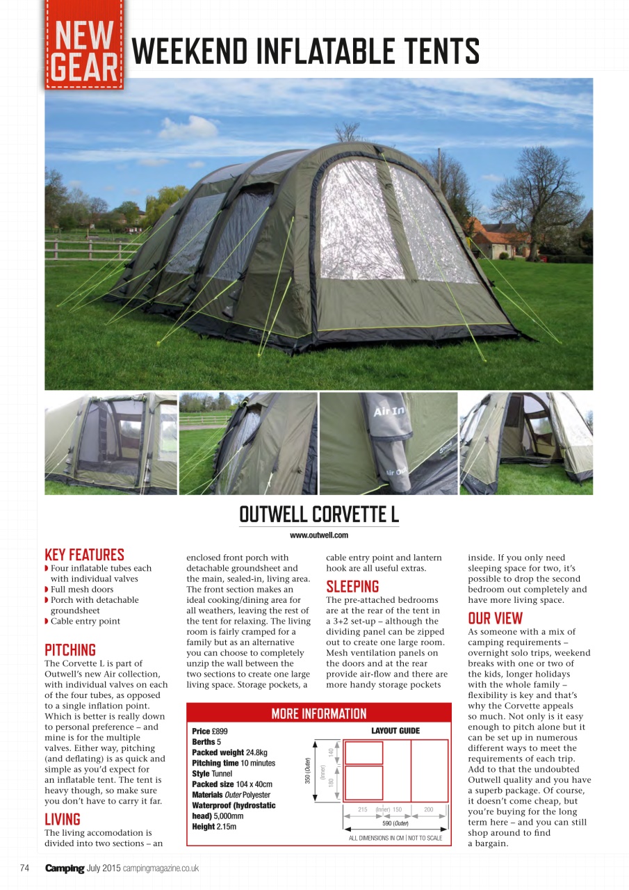 Camping Preview Pages