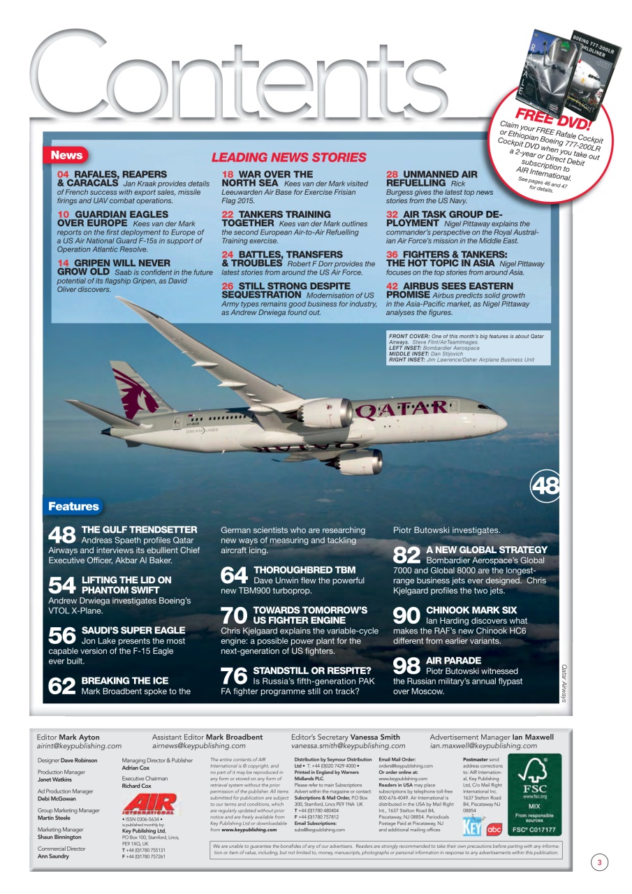 AIR International Preview Pages