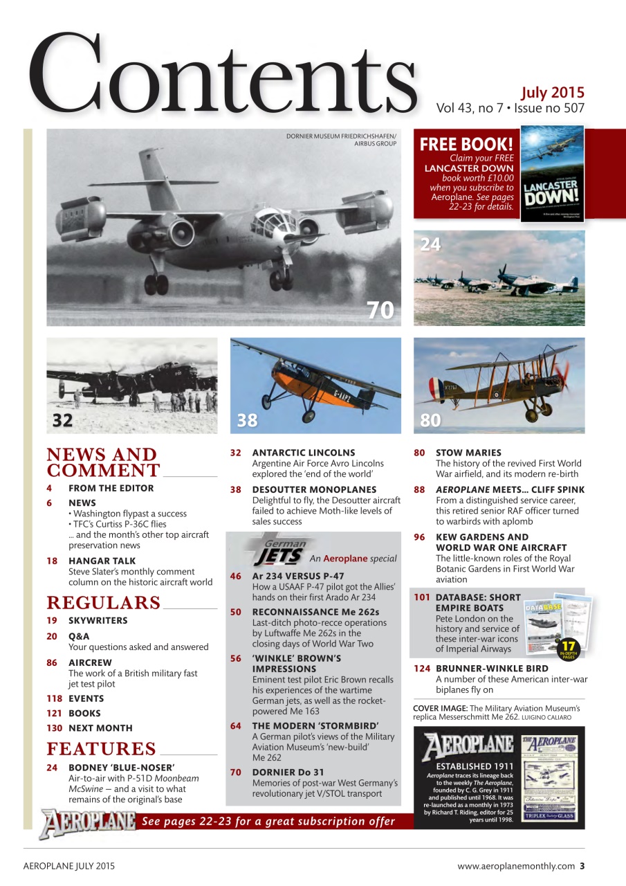 Aeroplane Preview Pages