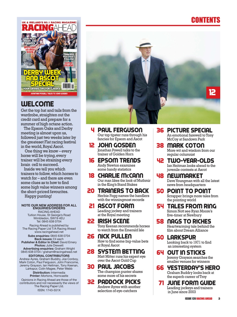 Racing Ahead Preview Pages