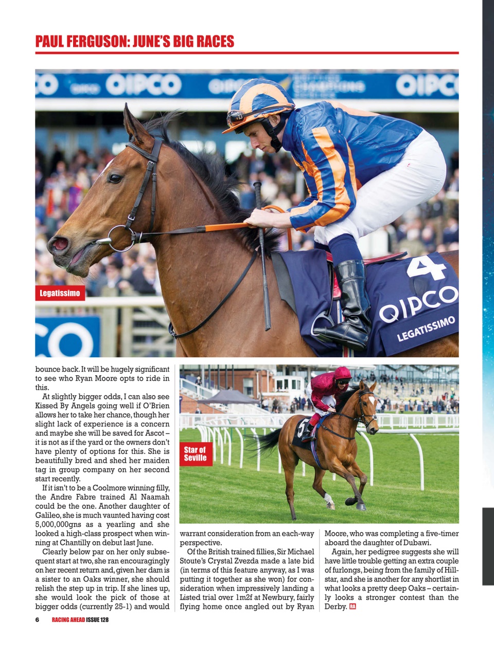 Racing Ahead Preview Pages