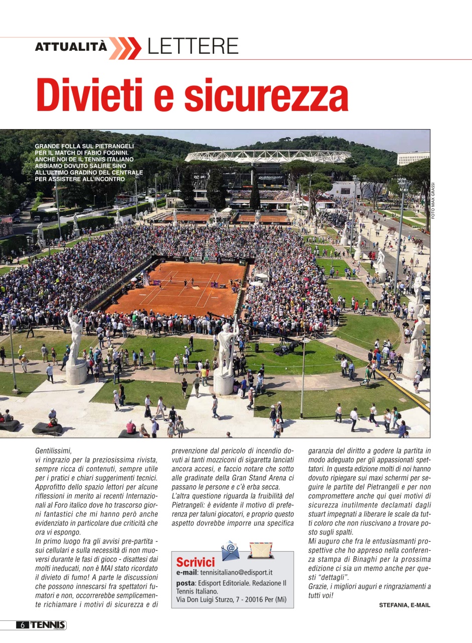 Il Tennis Italiano Preview Pages