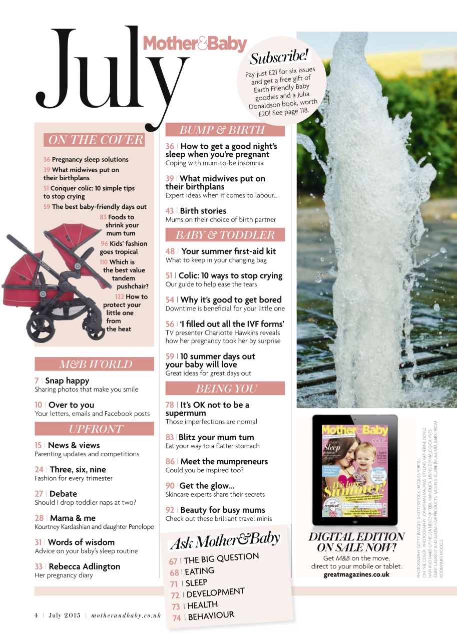 Mother & Baby Preview Pages
