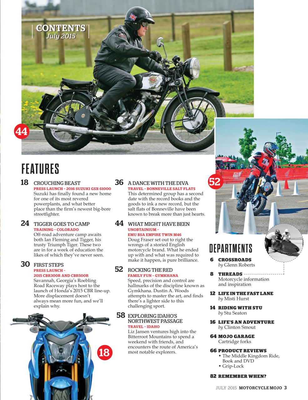 Motorcycle Mojo Preview Pages