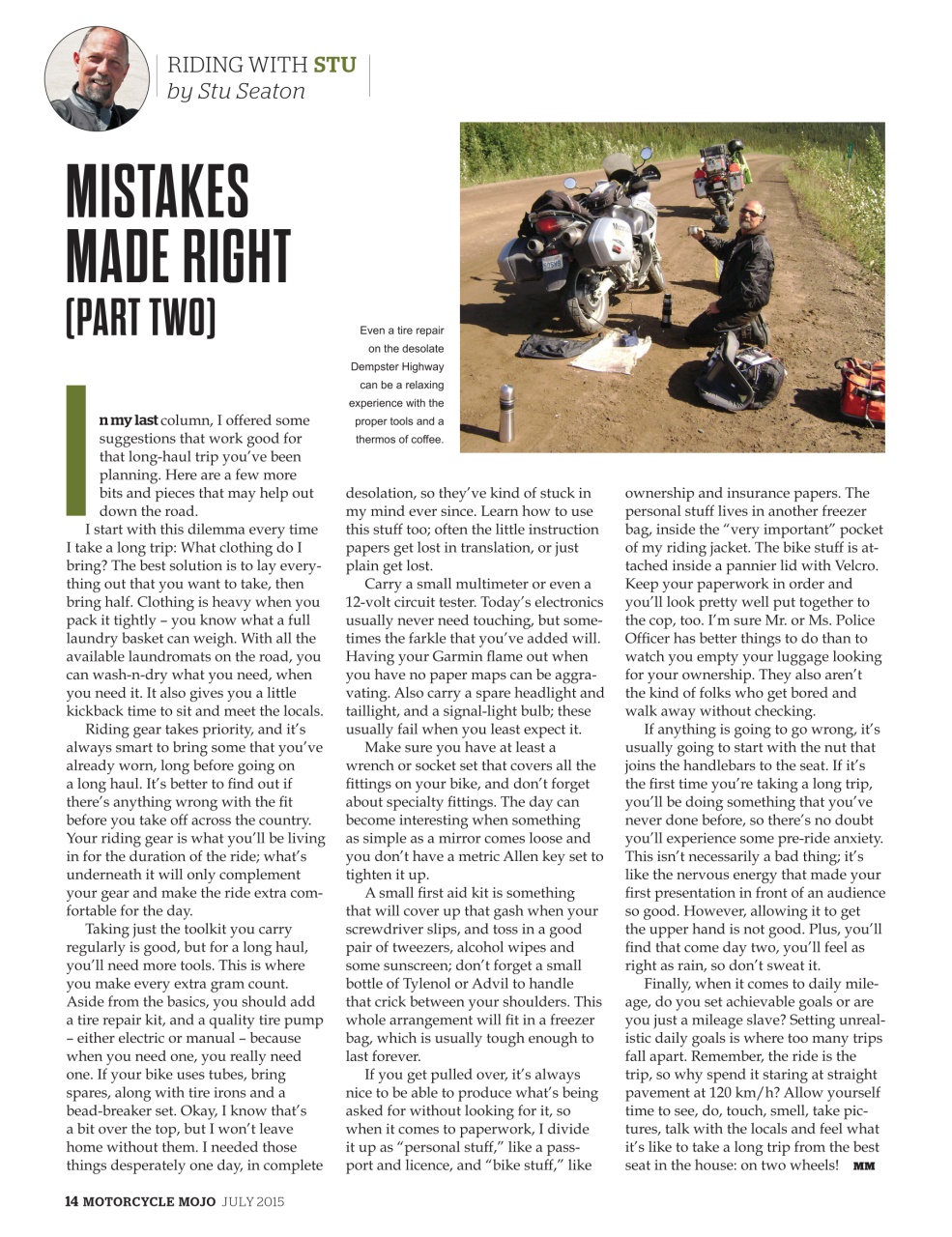 Motorcycle Mojo Preview Pages