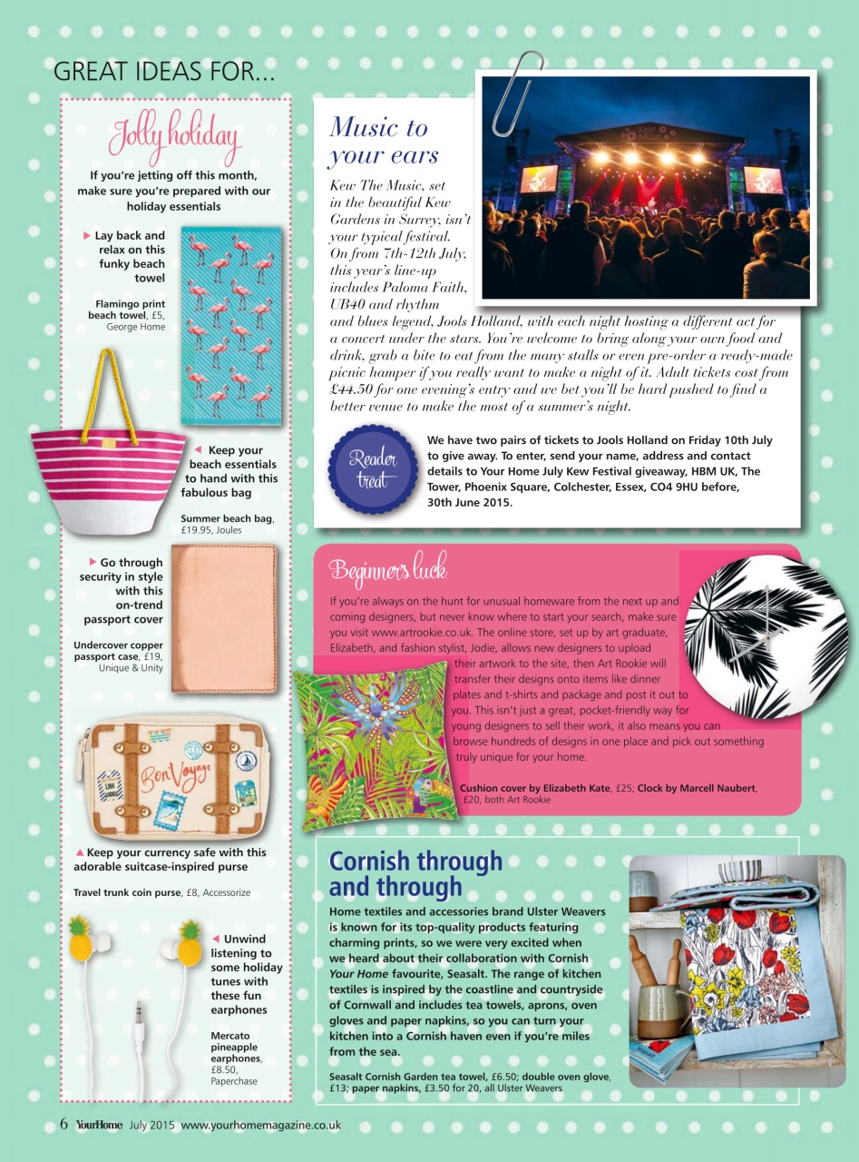 Your Home Magazine Preview Pages