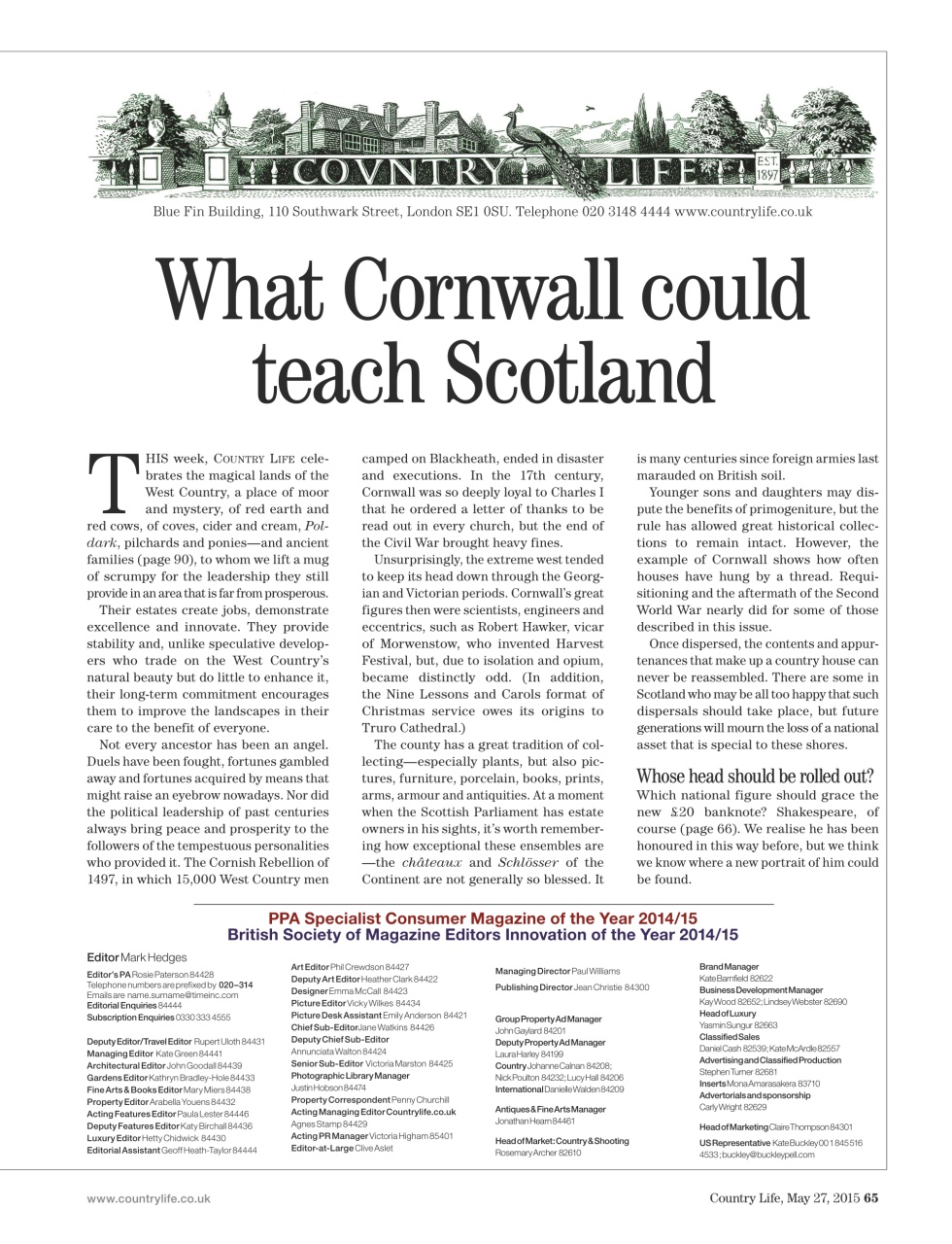 Country Life Preview Pages