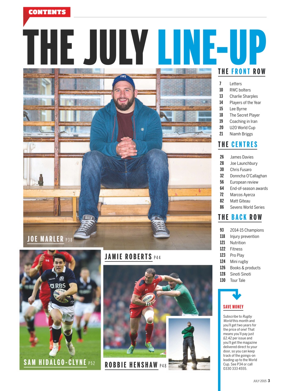 Rugby World Preview Pages