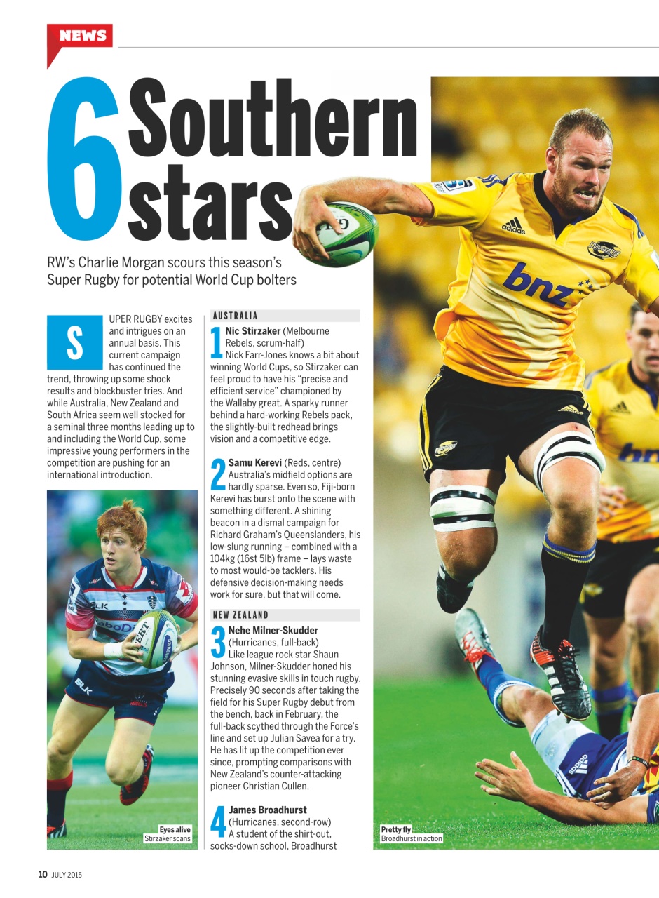 Rugby World Preview Pages