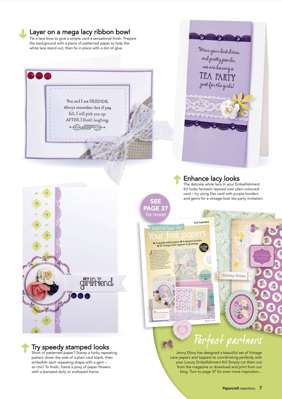 Papercraft Inspirations Preview Pages