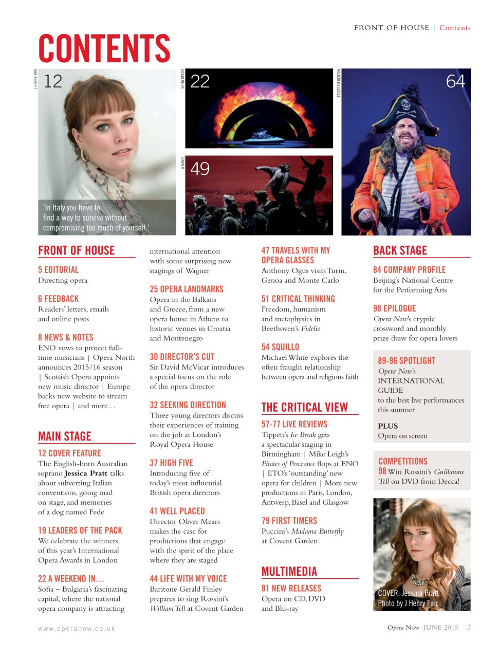 Opera Now Preview Pages