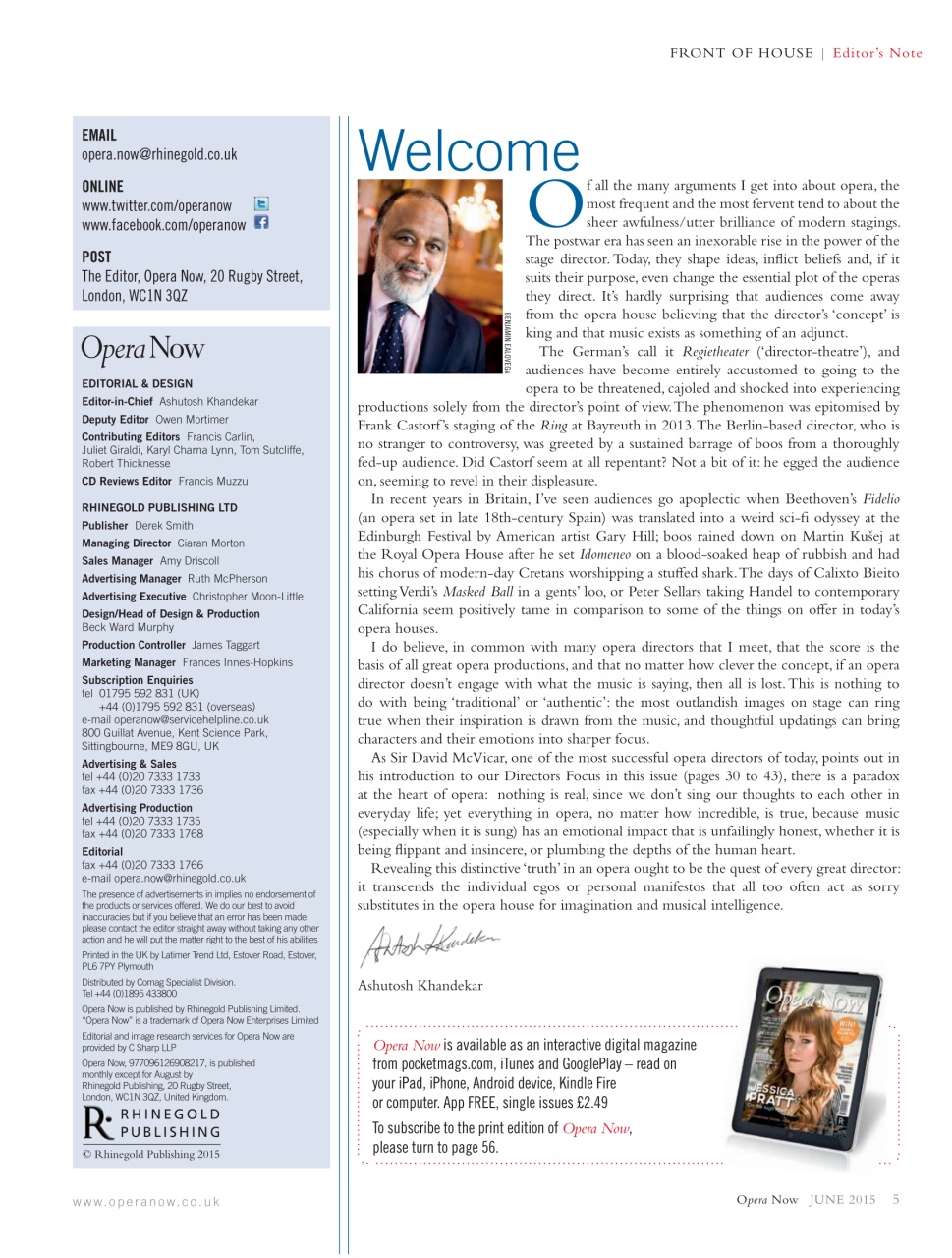 Opera Now Preview Pages