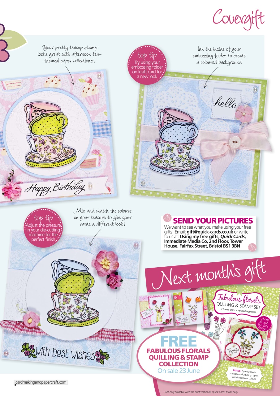 Quick Cards Made Easy Preview Pages