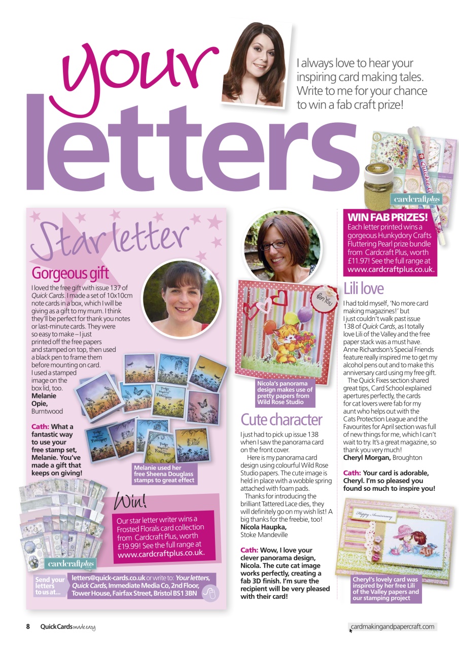 Quick Cards Made Easy Preview Pages