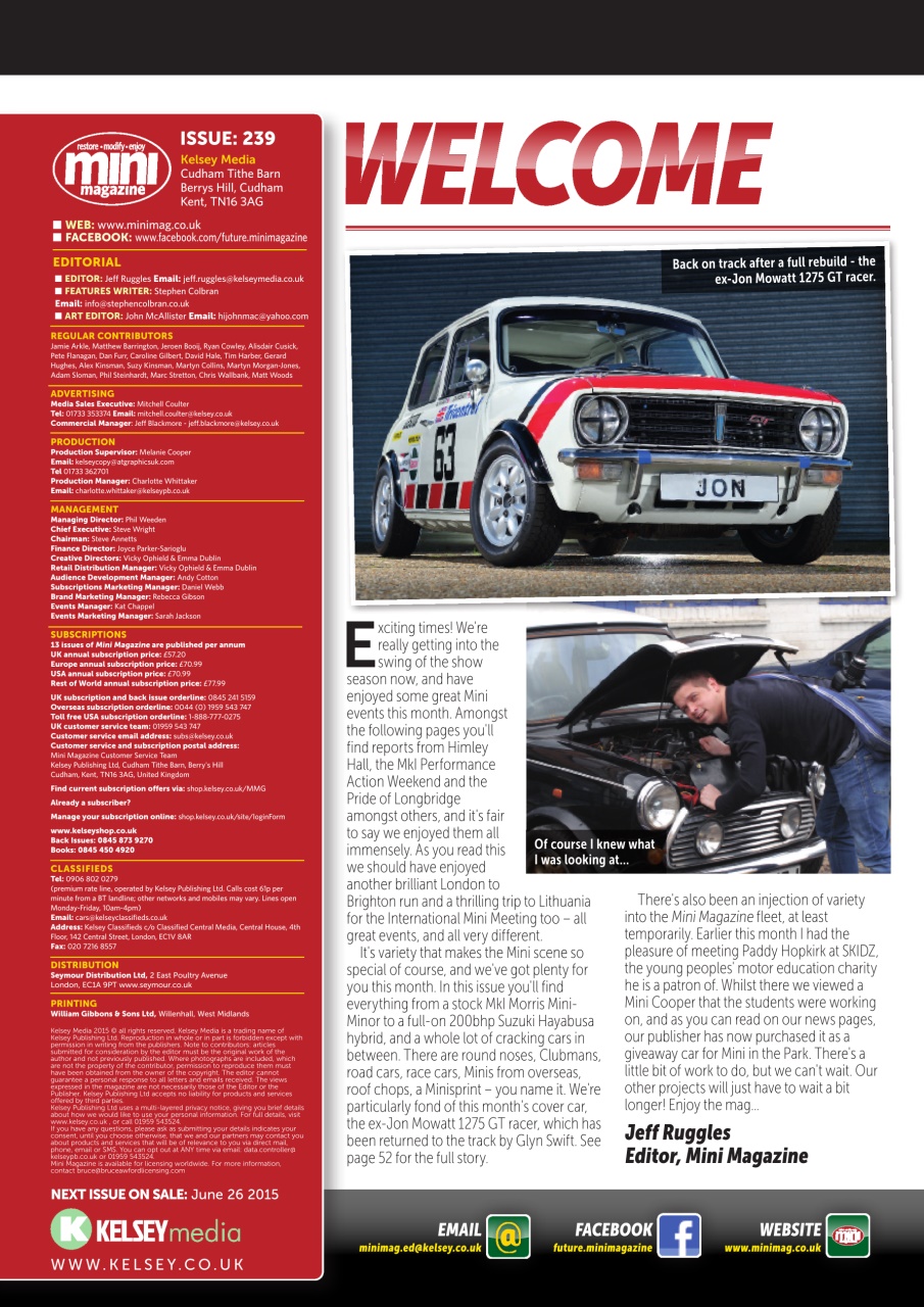 Mini Magazine Preview Pages