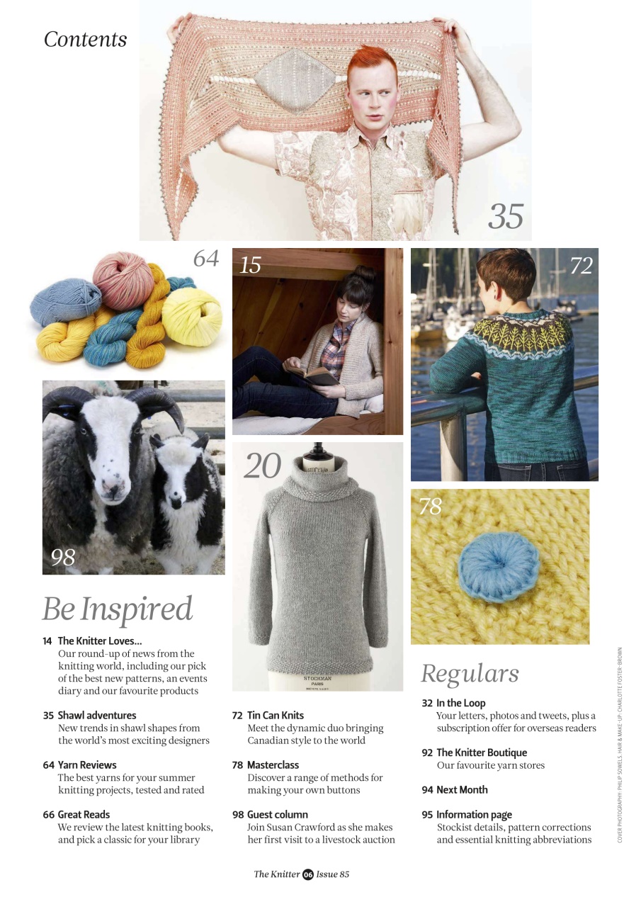 The Knitter Preview Pages