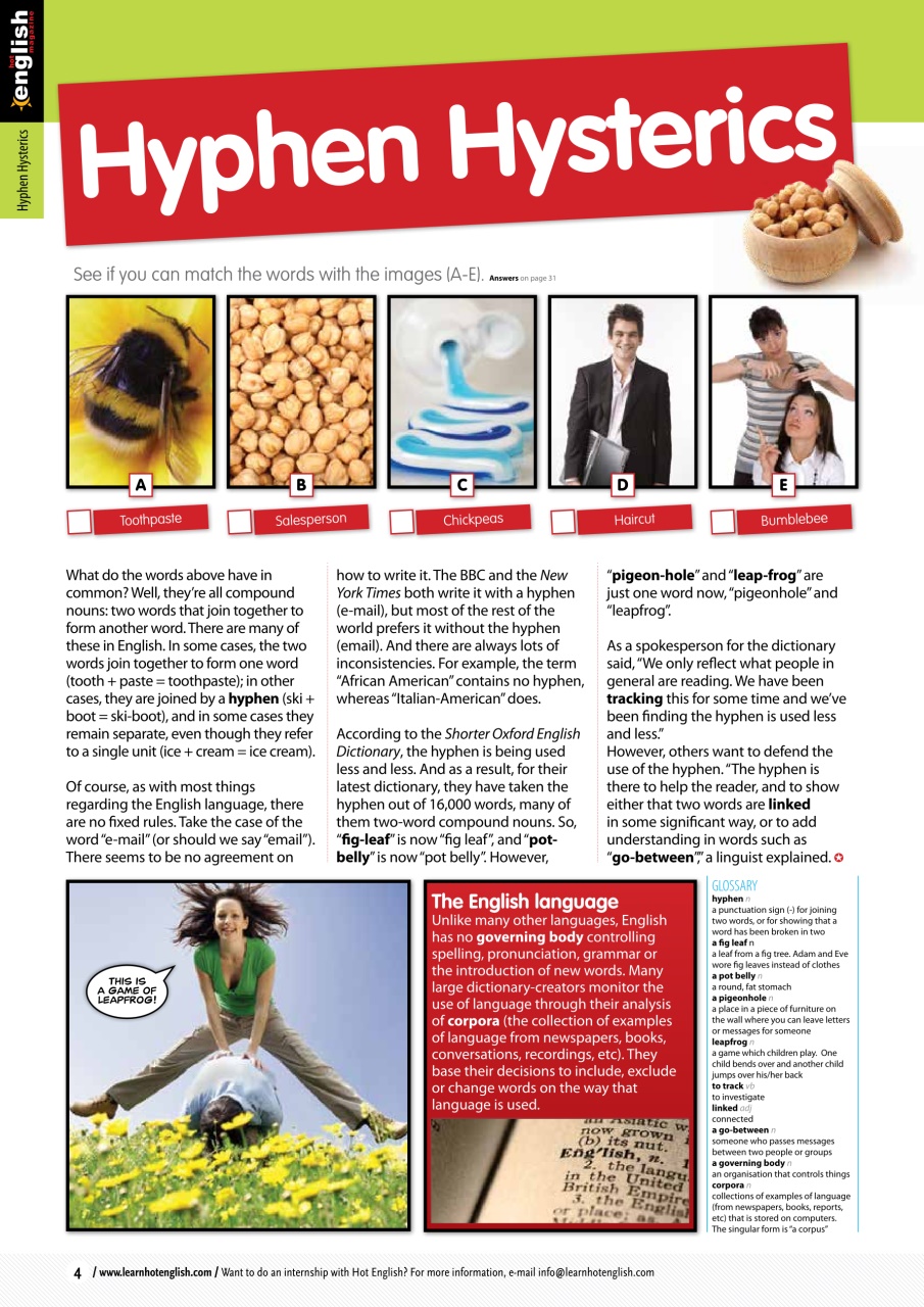 Learn Hot English Preview Pages