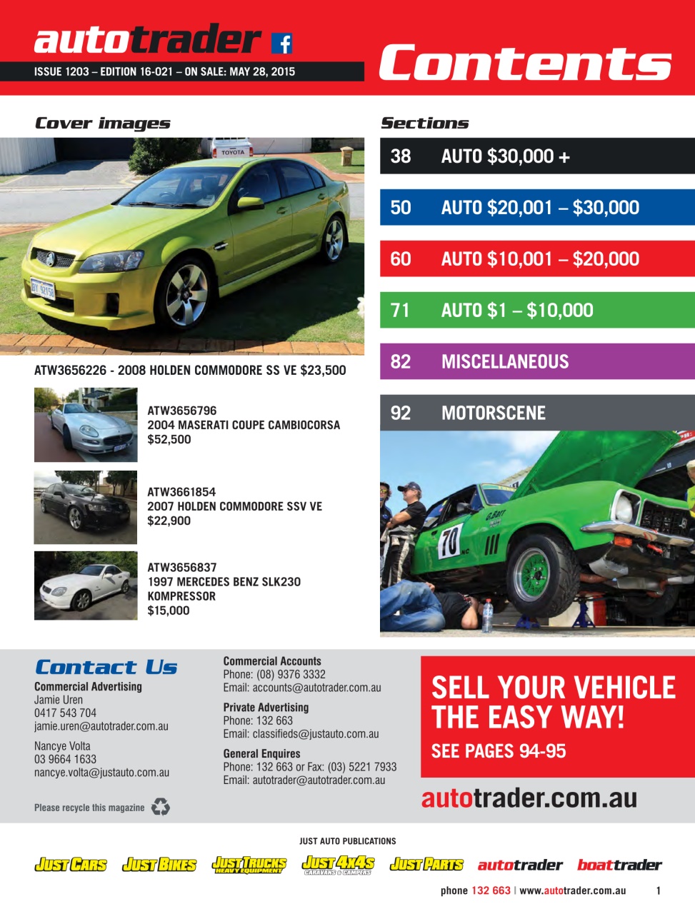 AutoTrader Preview Pages
