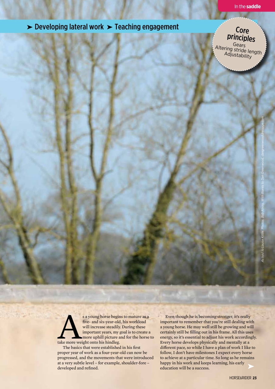 Horse&Rider Magazine - UK equestrian magazine for Horse and Rider Preview Pages