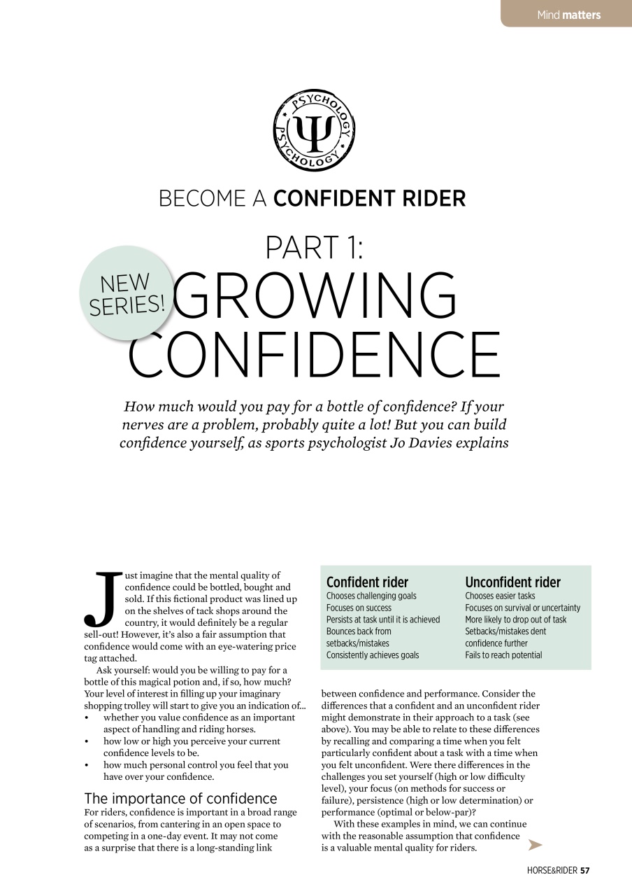 Horse&Rider Magazine - UK equestrian magazine for Horse and Rider Preview Pages