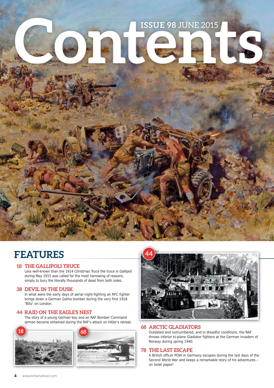 Britain at War Magazine Preview Pages