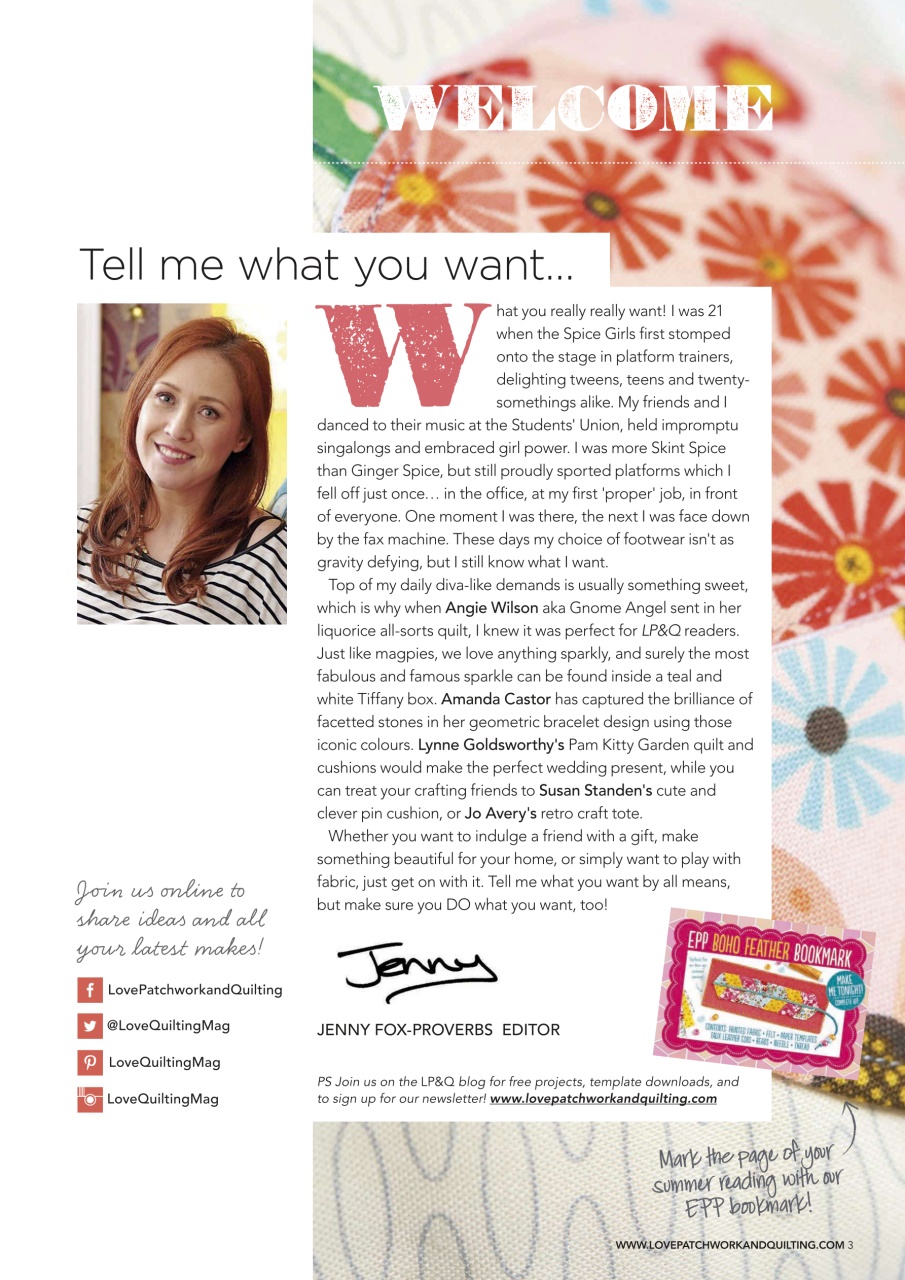 Love Patchwork & Quilting Preview Pages