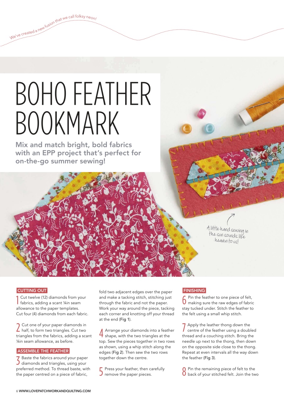 Love Patchwork & Quilting Preview Pages