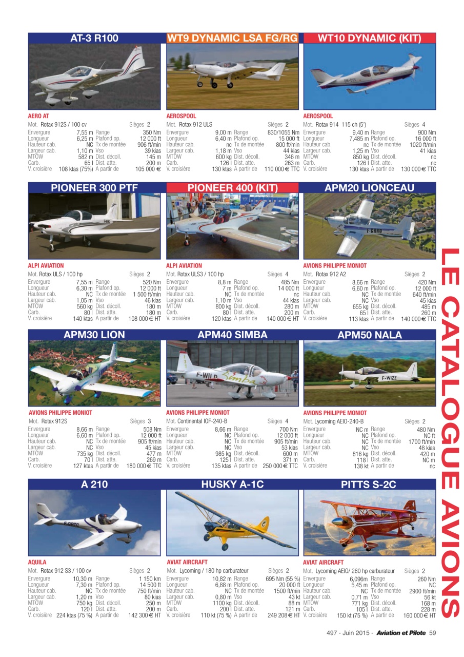 Aviation et Pilote Preview Pages