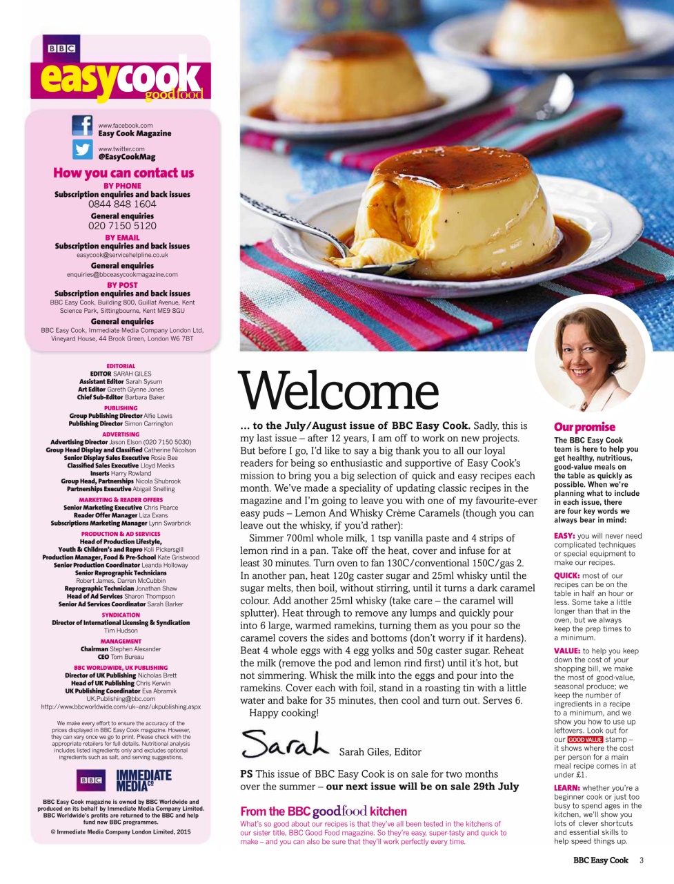 Easy Cook Magazine Preview Pages
