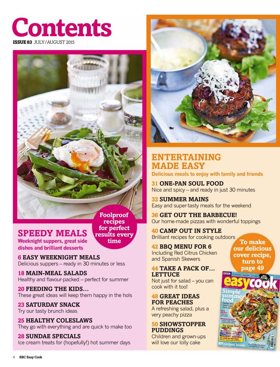 Easy Cook Magazine Preview Pages