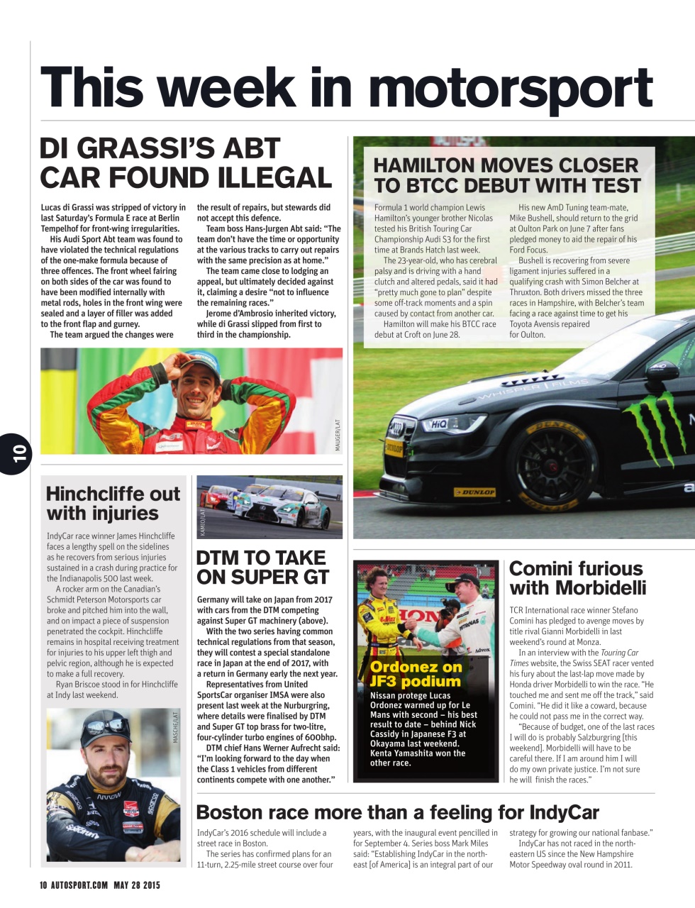 Autosport Preview Pages