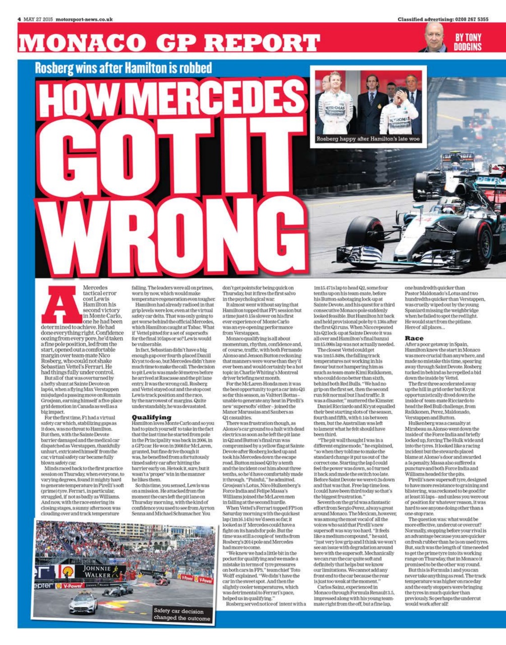 Motorsport News Preview Pages