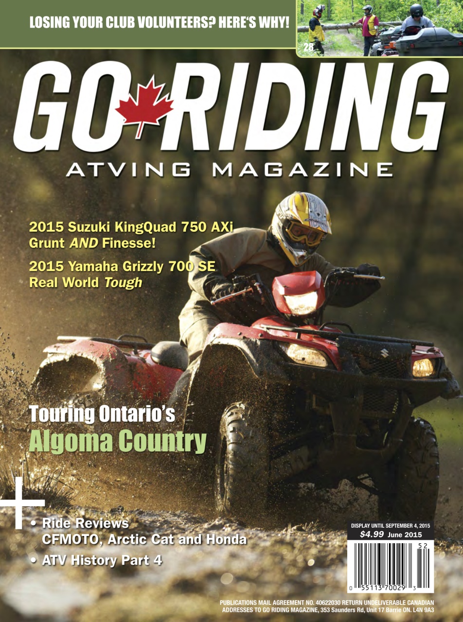 Go Riding ATVing Magazine Preview Pages