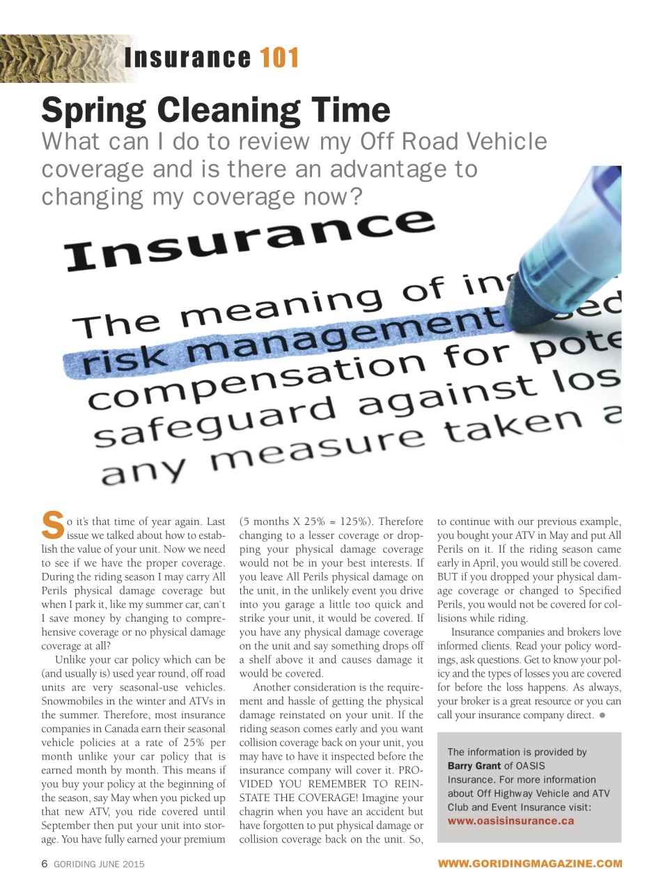 Go Riding ATVing Magazine Preview Pages