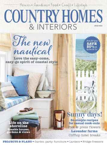 Country Homes & Interiors issue July 2015