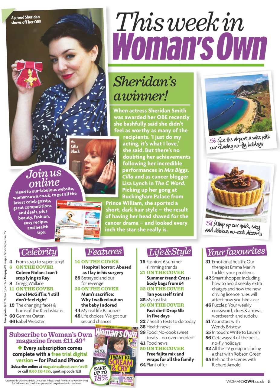 Woman's Own Preview Pages