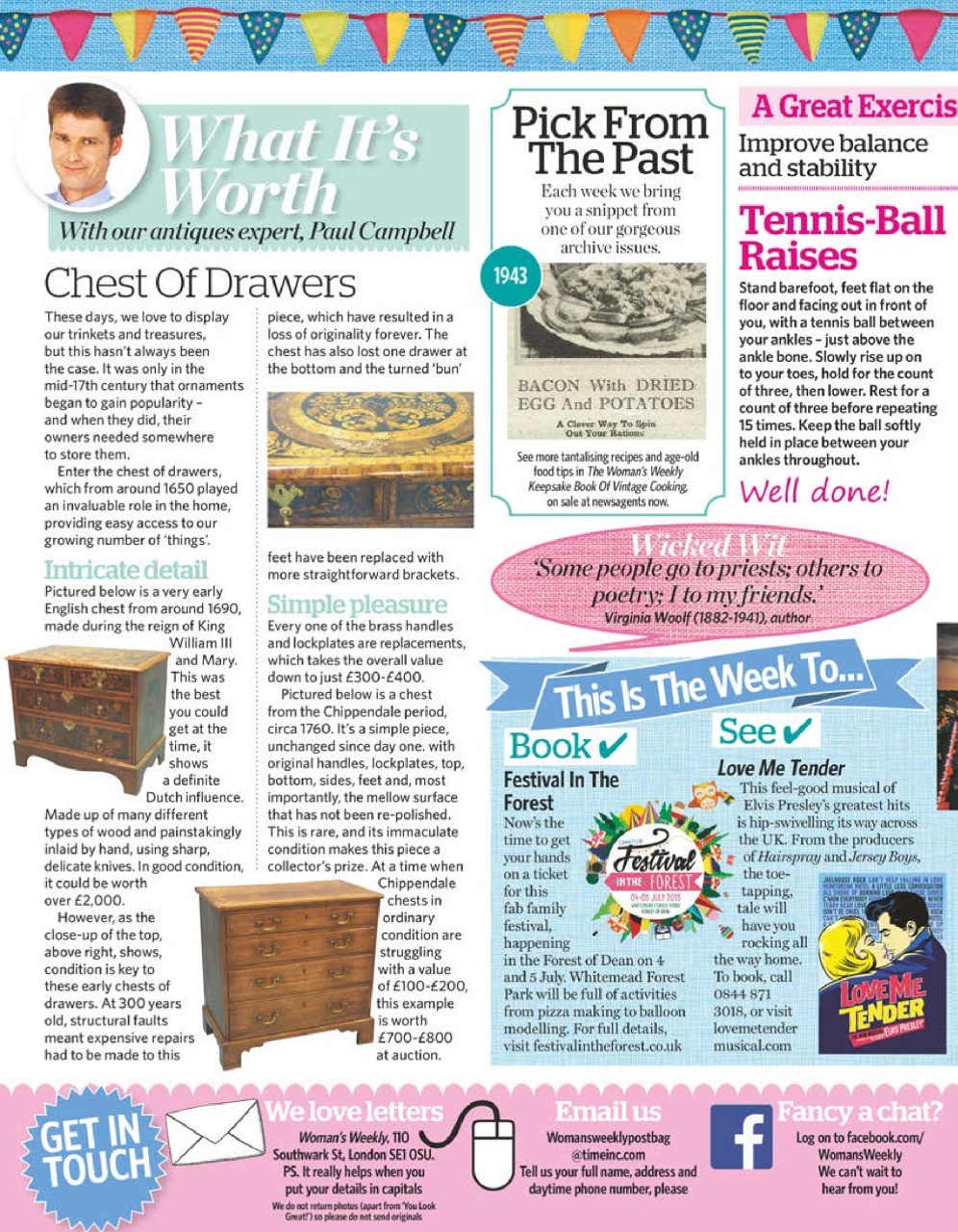 Woman's Weekly Preview Pages