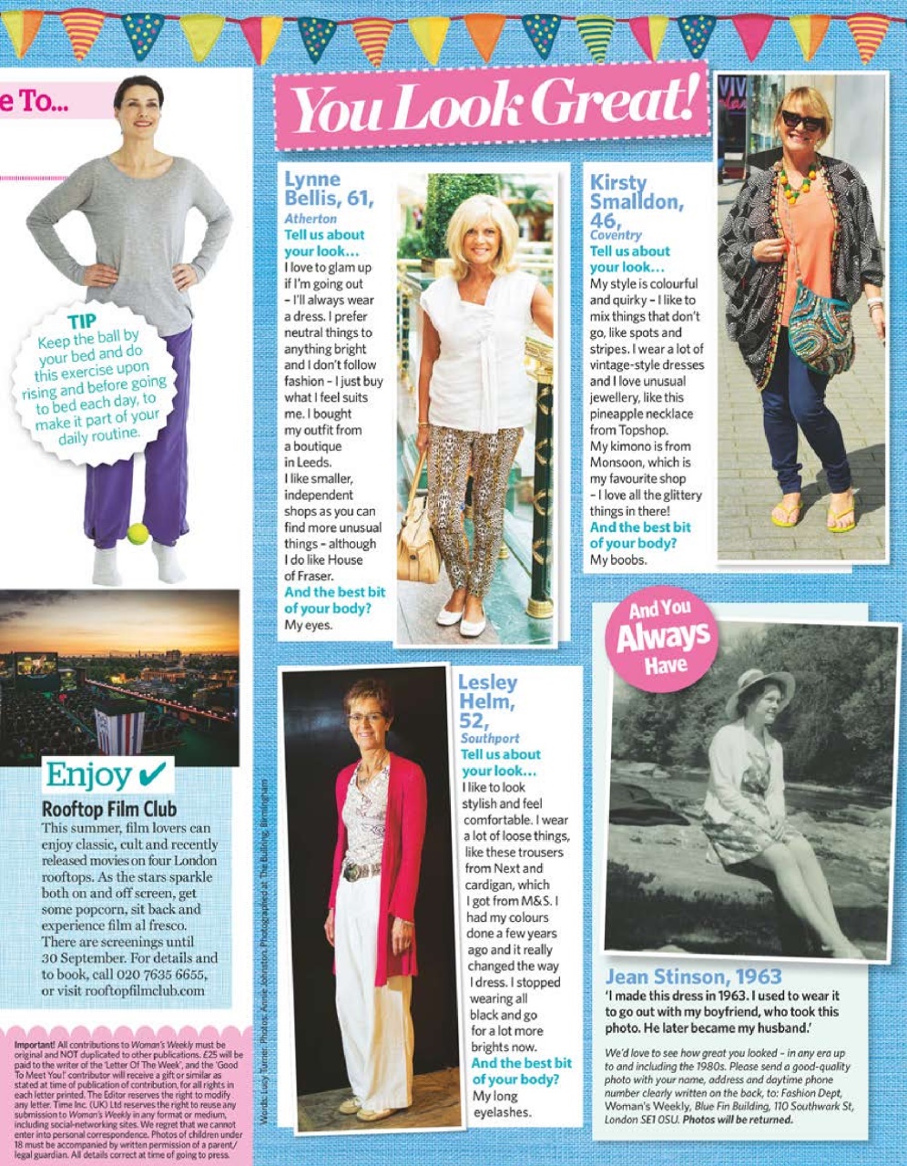 Woman's Weekly Preview Pages