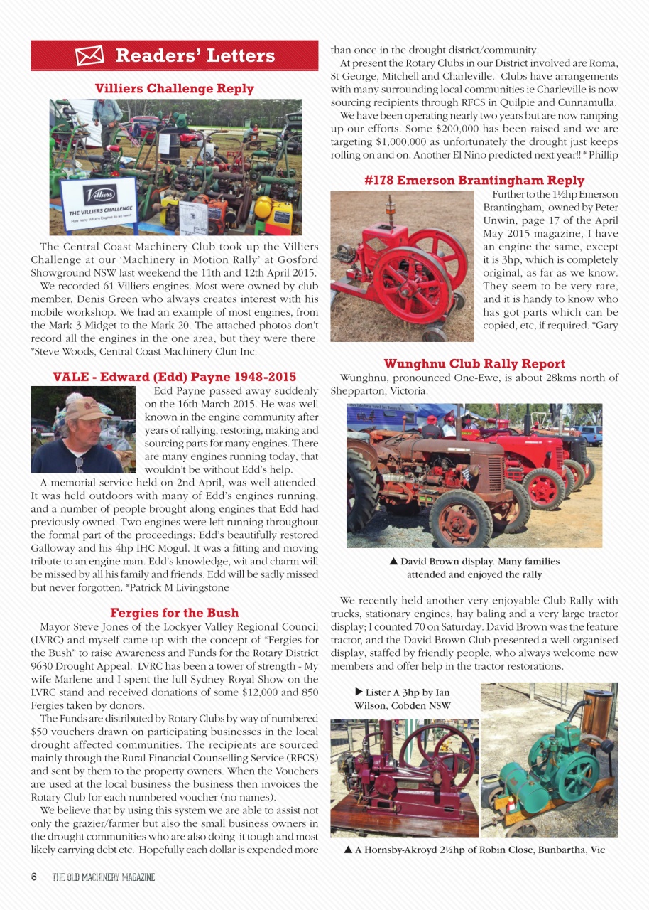 The Old Machinery Magazine Preview Pages