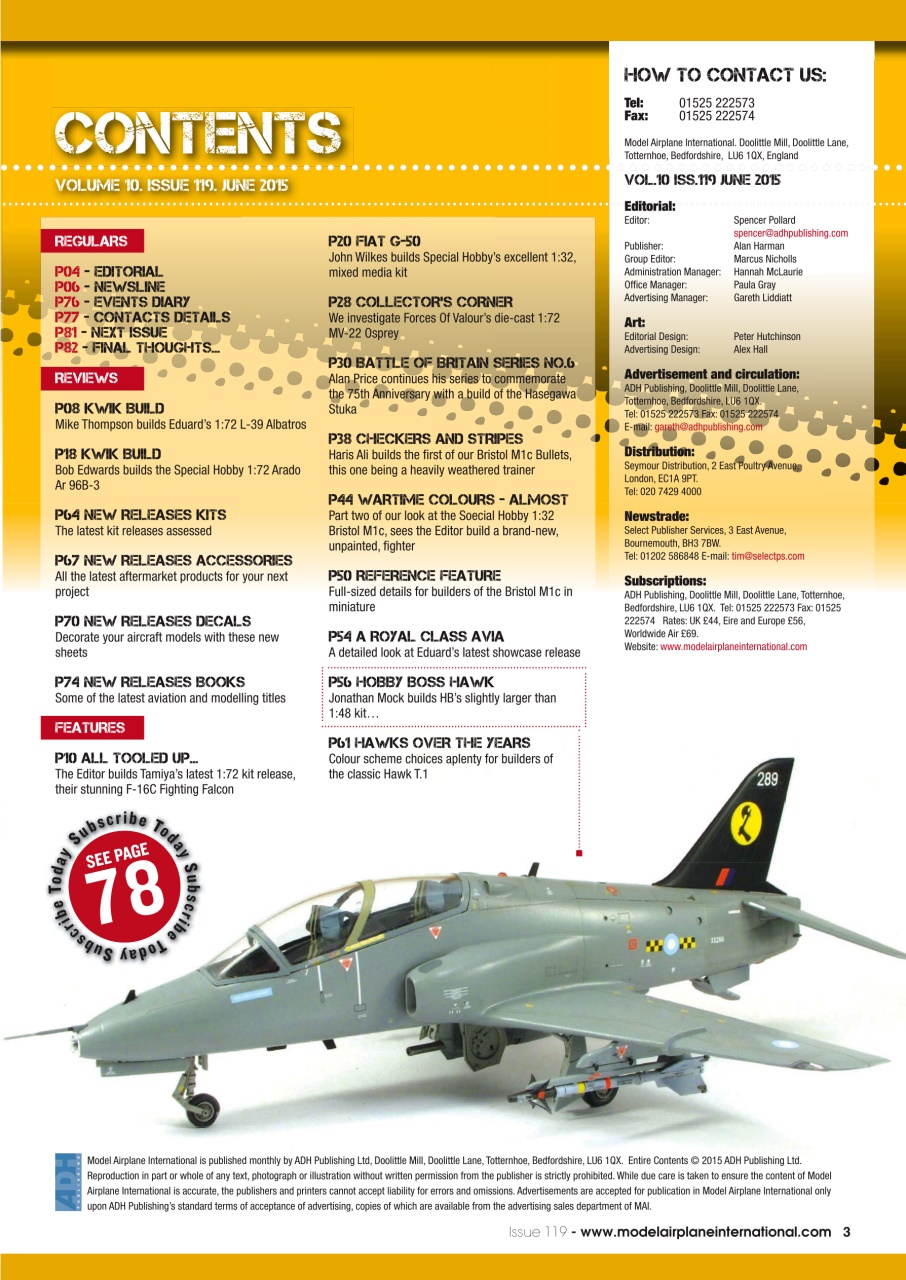 Model Airplane International Preview Pages