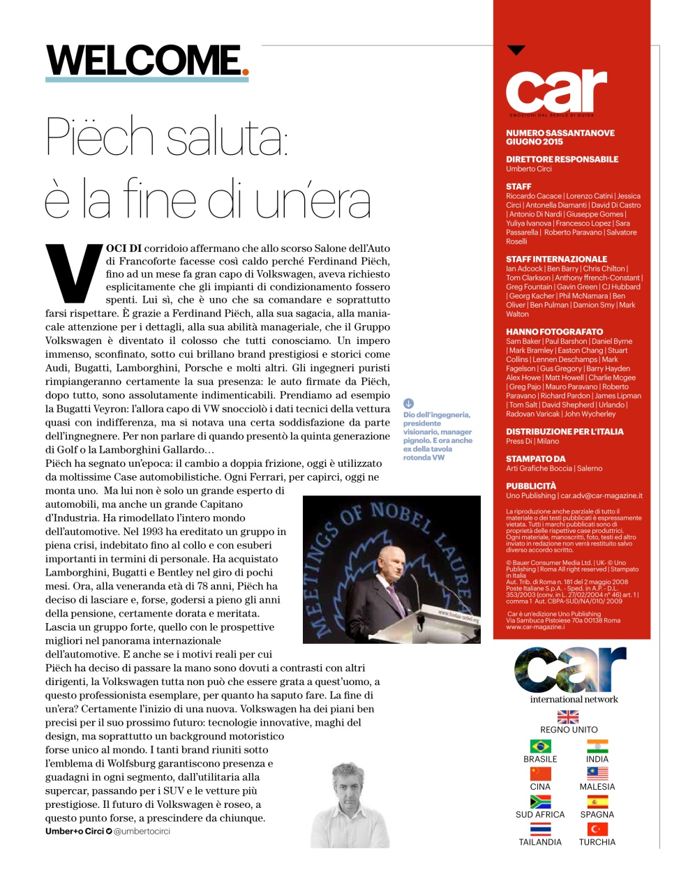 CAR magazine Italia Preview Pages