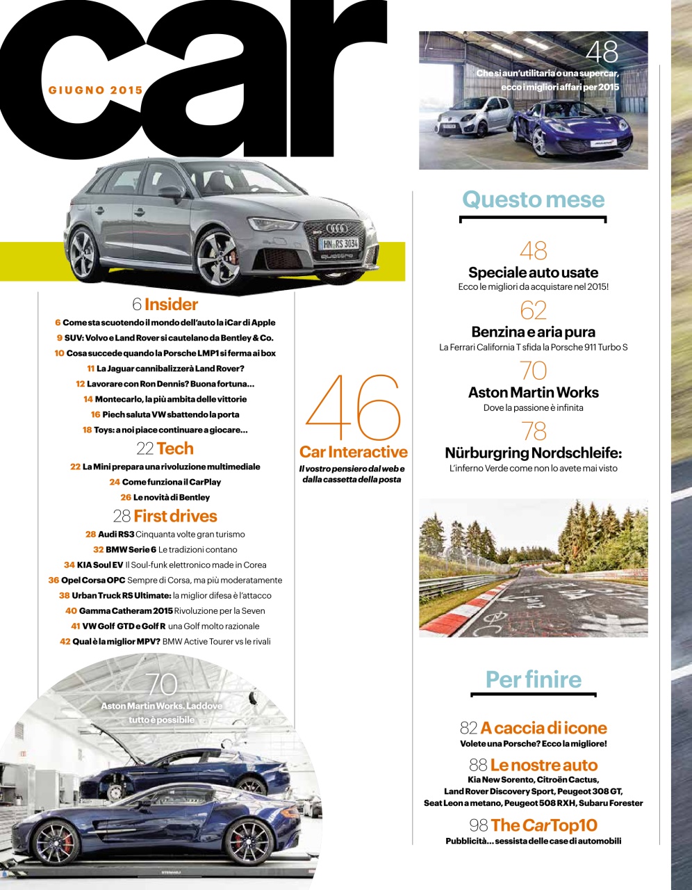 CAR magazine Italia Preview Pages