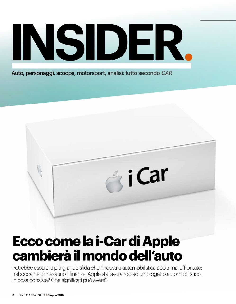 CAR magazine Italia Preview Pages