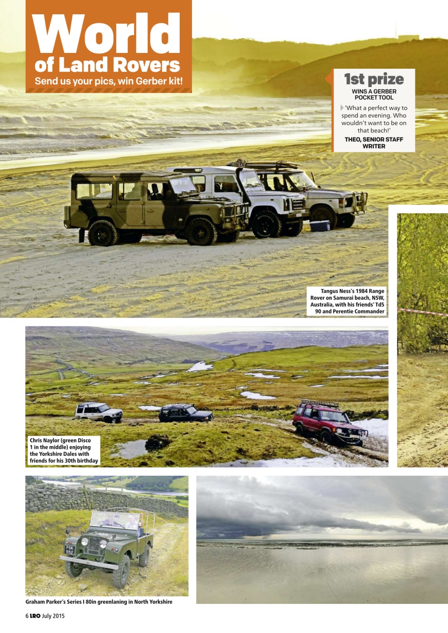 Land Rover Owner Preview Pages