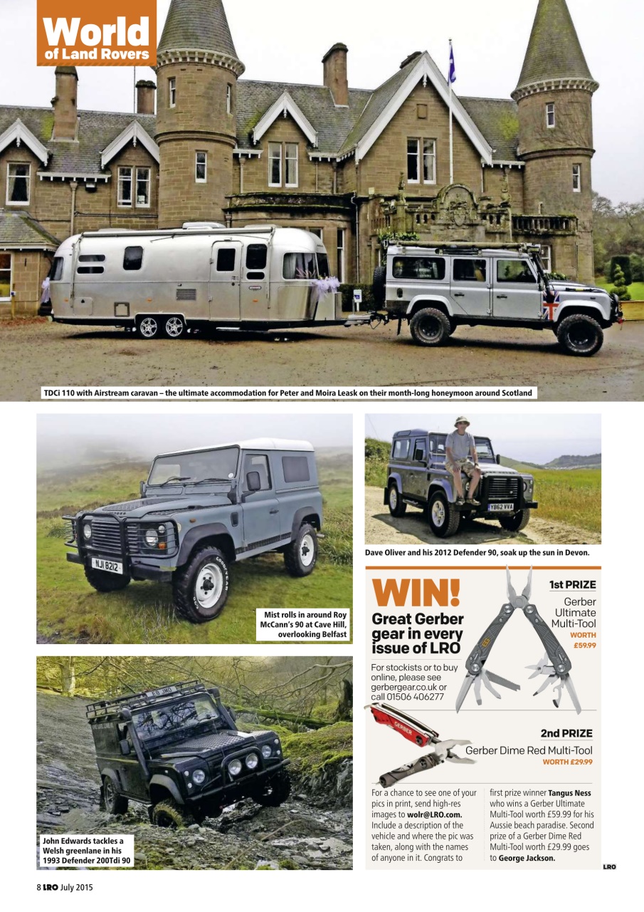 Land Rover Owner Preview Pages