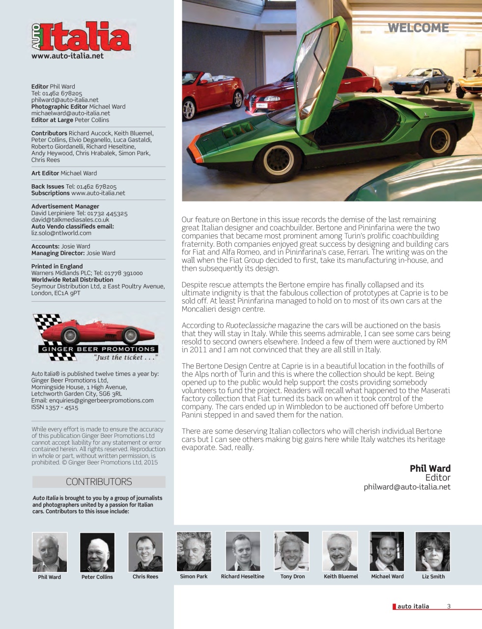 AutoItalia Magazine Preview Pages